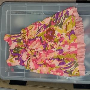 Baby gap infant girl floral abstract dress